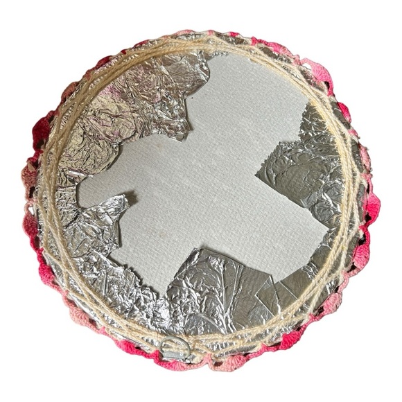 Vintage Hand Crocheted‎ Hot Pad - Picture 3 of 3